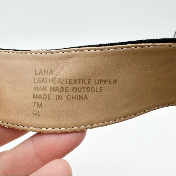 New Aerosoles Women’s Lana Crystal Heeled Ankle Strap Sandal in Black Size: 7M‎ - Picture 8 of 12